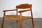 Easy Chair Mid-Century Minimalistic en Chêne et Corde de Papier, Finlande, 1950s 2