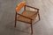Easy Chair Mid-Century Minimalistic en Chêne et Corde de Papier, Finlande, 1950s 4