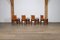 Monk Chairs by Tobia & Afra Scarpa for Molteni, Italy, 1974, Set of 4 4