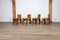 Monk Chairs by Tobia & Afra Scarpa for Molteni, Italy, 1974, Set of 4 12