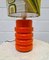 Lámpara de mesa era espacial naranja, Imagen 3