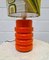 Space Age Orange Table Lamp 3