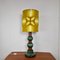 Lampada da tavolo in ceramica e legno di Kaiser, anni '60, Immagine 1