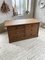 Vintage Double-Sided Oak Counter with Drawers, 1950s, Image 72