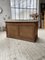 Vintage Double-Sided Oak Counter with Drawers, 1950s 45