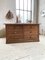 Vintage Double-Sided Oak Counter with Drawers, 1950s 70