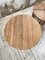 Circular Elm Coffee Table and Stools, 1950s, Set of 5 42