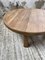 Circular Elm Coffee Table and Stools, 1950s, Set of 5, Image 41