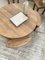 Circular Elm Coffee Table and Stools, 1950s, Set of 5, Image 17