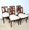 Antique Cuban Mahogany Chairs, Set of 5, Image 2
