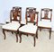 Antique Cuban Mahogany Chairs, Set of 5 3