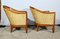 Art Deco Blond Mahogany Chairs, 1940, Set of 2, Image 2