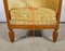 Art Deco Blond Mahogany Chairs, 1940, Set of 2 20