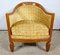 Art Deco Blond Mahogany Chairs, 1940, Set of 2 11