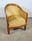 Art Deco Blond Mahogany Chairs, 1940, Set of 2 6