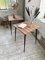 Modern Wood and Metal Tables, 1950s, Set of 2, Image 8