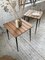 Modern Wood and Metal Tables, 1950s, Set of 2, Image 28