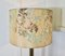 Tall Brass Corinthian Column Table Lamp with Shade, 1920s 5