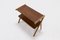 Sculptural Two Tone Teak and Blonde Oak Side Table, 1960s, Image 1