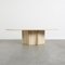 Oval Travertine Coffee Table, Italy, 1970s 6