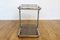 Glass and Chromed Metal Trolley, 1970s 12