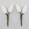 French Sconces, 1950s, Set of 2 4