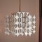 Lampe à Suspension Chyntia de Forme Futuriste et Architecturale en Aluminium et Acier Satiné par Mario Marenco pour Artemide, 1970s 1