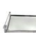 Modernist Acrylic glass Mirrored Tray attributed to Jacques Adnet, France, 1940s 17