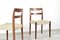 Vintage Swedish Teak Chairs by Nils Jonsson for Troeds, 1960s, Set of 4 4