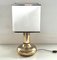 Italian Table Lamp with Square Acrylic Glass Lampshade from Lamper Milano, 1970s, Image 5