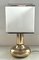 Italian Table Lamp with Square Acrylic Glass Lampshade from Lamper Milano, 1970s 4