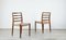 Danish 85 Dining Chairs in Teak and Wool by Niels Otto Møller, 1960s, Set of 2 3