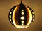 Vintage Pendant Lamp in Copper and Black by Werner Schou for Coronell Electro, 1970s, Image 3