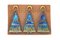 Dänische Mid-Century Keramik Wandfliesen Dekoration von Dietlinde Hein für Knabstrupfor Knabstrup, 1960er 1