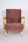 Art Deco Armchair in Beech attributed to J. Halabala for Up Závody, 1930s, Image 7