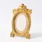 Antique Embossed Brass Picture Frame, 1920s 1