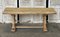 French Bleached Oak Farmhouse Dining Table, 1925 4
