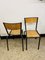Vintage School Chairs from the Mullca, France, 1950s, Set of 2, Image 3
