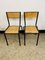 Vintage School Chairs from the Mullca, France, 1950s, Set of 2 1