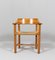 Dining Armchairs in Pine Wood and Papercord attributed to Rainer Daumiller, 1970s, Set of 4, Image 6