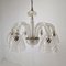 Lámpara de araña de cristal de Murano de Barovier & Toso, Italia, años 50, Imagen 7