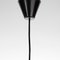 Lámpara colgante danesa de cobre negro de Werner Schou para Coronell Elektro, años 60, Imagen 6