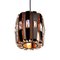 Danish Black Copper Pendant Lamp by Werner Schou for Coronell Elektro, 1960s 1
