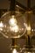 Lampada da soffitto piccola in ottone e vetro attribuita a Hans-Agne Jakobsson, anni '50, Immagine 6