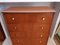 Mid-Century Tallboy Chest of Drawers in Teak, 1960s 8