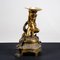 Statue Sculpture Cast in Golden Metal with Shell Parts 7