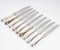Dessert Knives from Christofle, 1980s, Set of 9 4