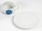 Tazze e piattini in porcellana di Maison Thomas, anni '60, set di 4, Immagine 4