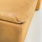Italian Modern Brown Leather Modular Sofa Paione attributed to Salocchi for Luigi Sormani, 1970s, Set of 3 15