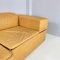 Modernes modulares italienisches Sofa Paione aus braunem Leder, Salocchi zugeschrieben für Luigi Sormani, 1970er, 3er Set 10